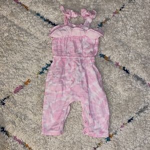 Jessica Simpson Baby girls button one piece 6/9M